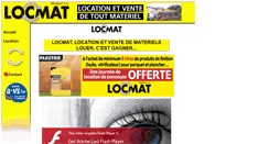 Desktop Screenshot of locmat.be