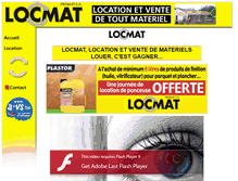 Tablet Screenshot of locmat.be